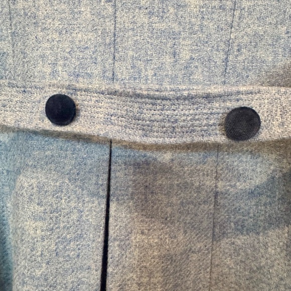 Brand New Trotters Heritage girls double breasted pale blue wool coat size 5 - Picture 6 of 6